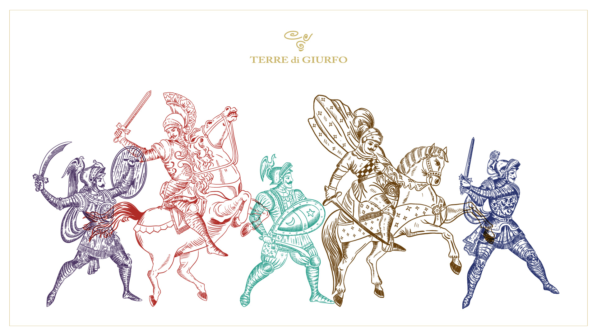 Etichette Pupi siciliani Terre di Giurfo